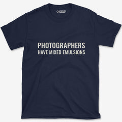 T-Shirt Navy / S Mixed Emulsions T-Shirt