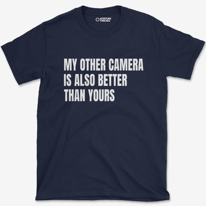 T-Shirt Navy / S My Other Camera T-Shirt