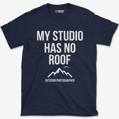 T-Shirt Navy / S No Roof Studio T-Shirt