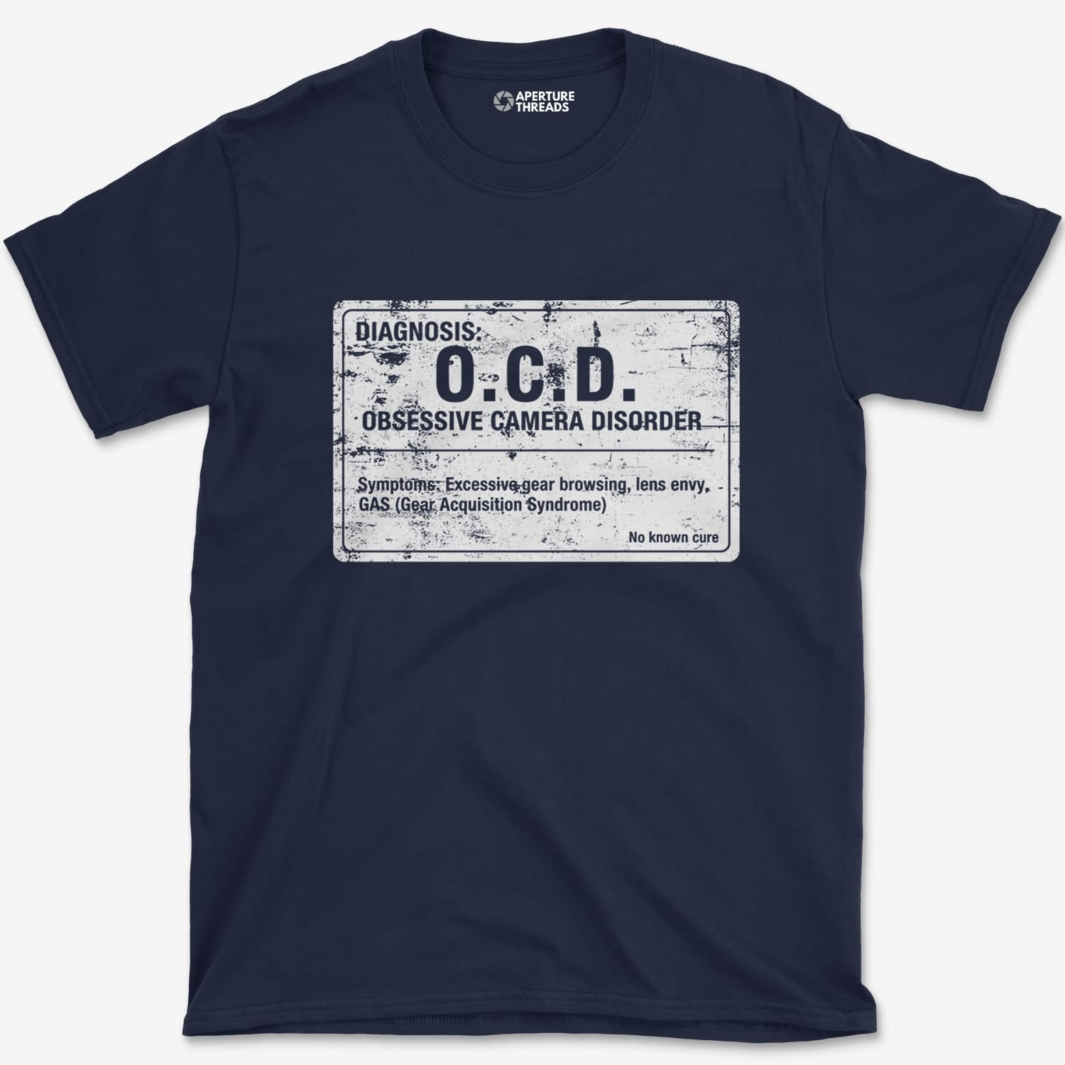 T-Shirt Navy / S O.C.D. T-Shirt