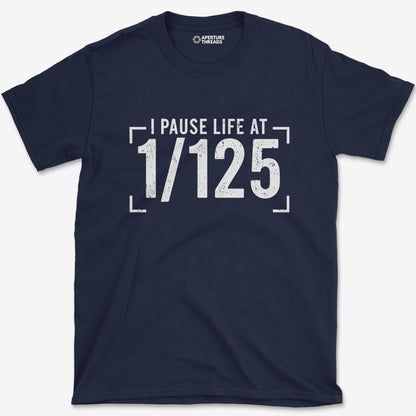 T-Shirt Navy / S Pause Life T-Shirt