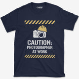 T-Shirt Navy / S Photographer at Work T-Shirt