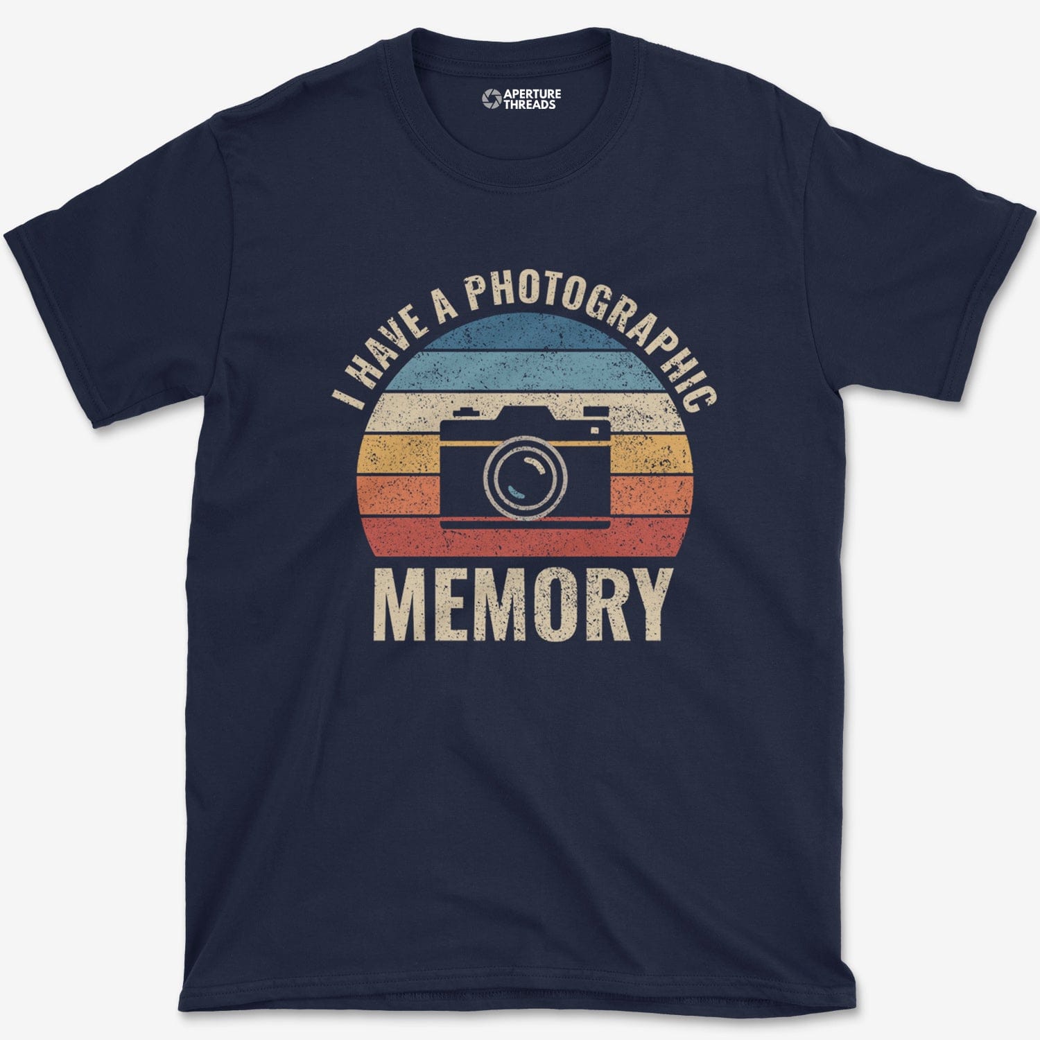 T-Shirt Navy / S Photographic Memory T-Shirt