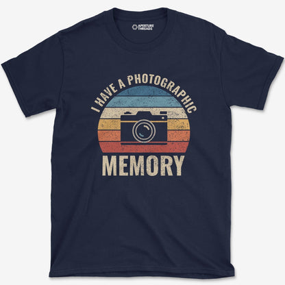 T-Shirt Navy / S Photographic Memory T-Shirt