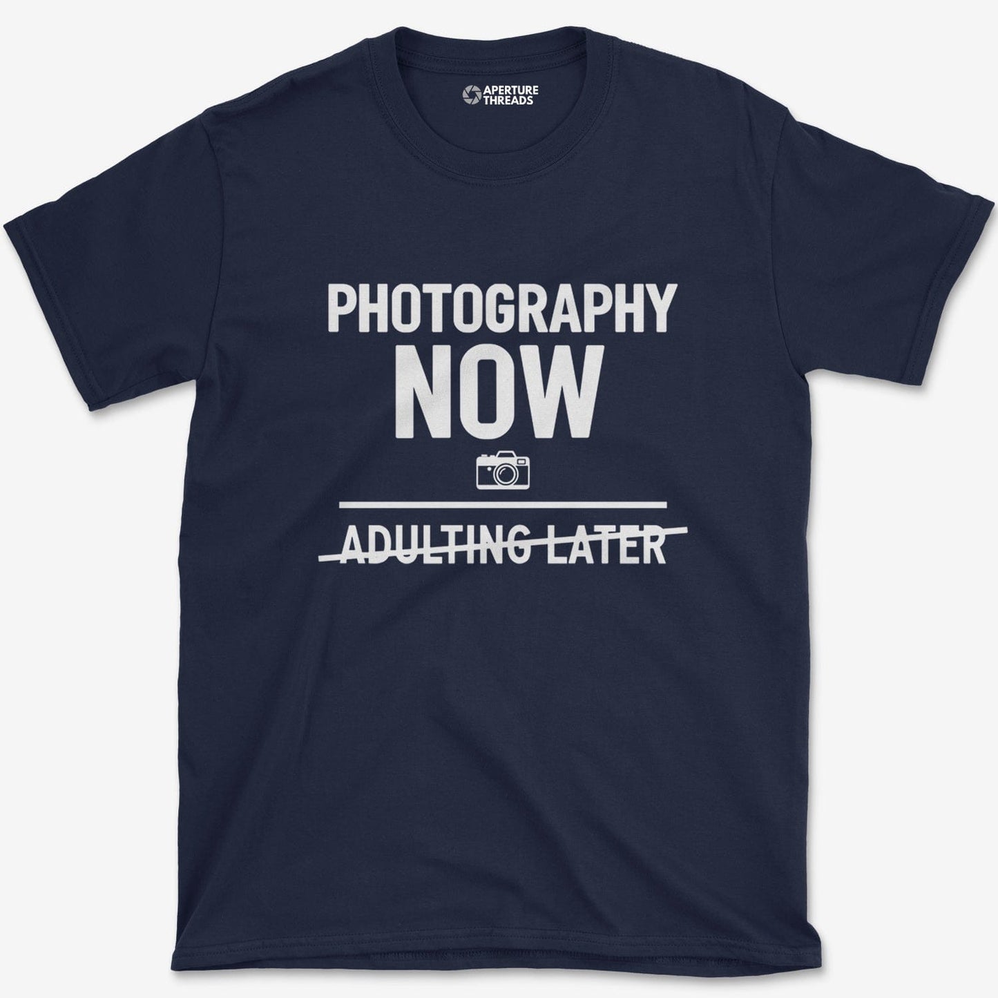 T-Shirt Navy / S Photography Now T-Shirt