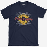 T-Shirt Navy / S Photography Retro T-Shirt