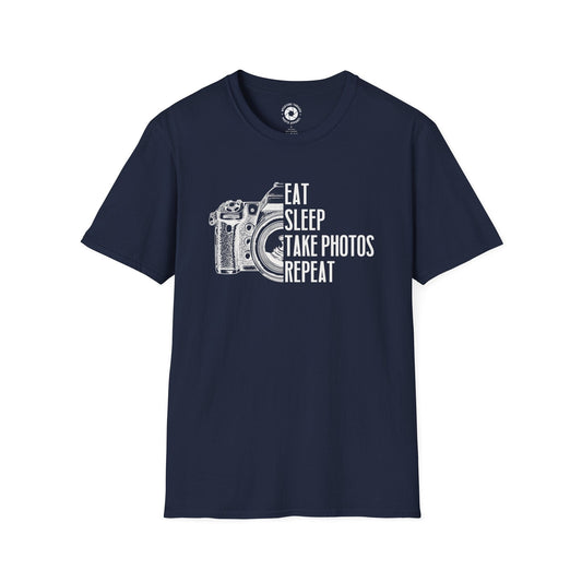 T-Shirt Navy / S Photos Repeat T-Shirt