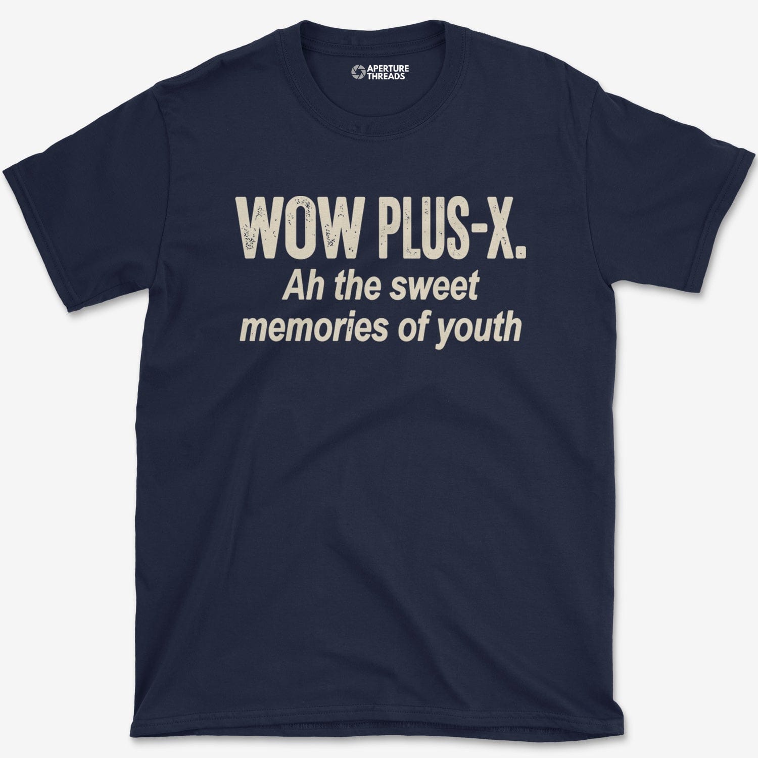 T-Shirt Navy / S Plus-X Memories T-Shirt