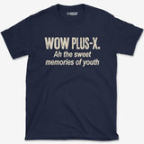 T-Shirt Navy / S Plus-X Memories T-Shirt