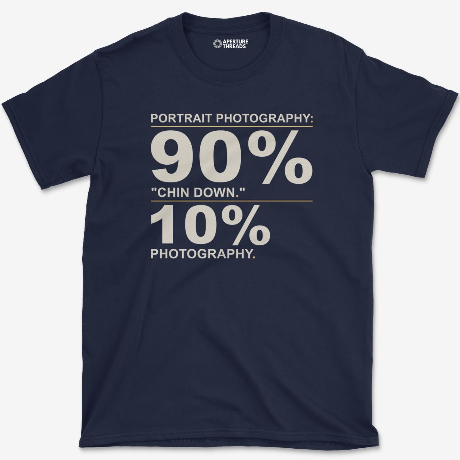 T-Shirt Navy / S Portrait Photography T-Shirt