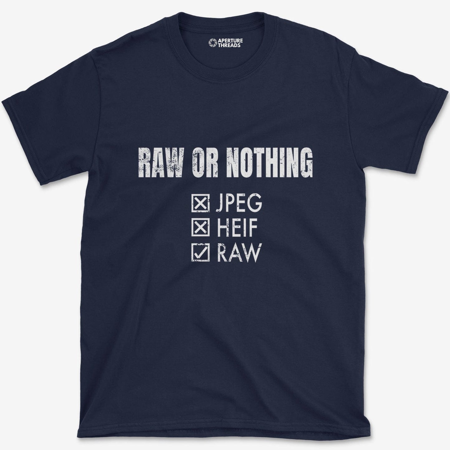 T-Shirt Navy / S RAW or Nothing T-Shirt