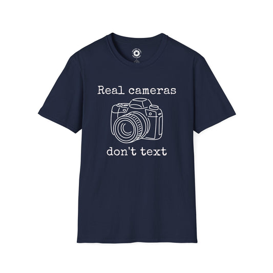 T-Shirt Navy / S Real Cameras T-Shirt