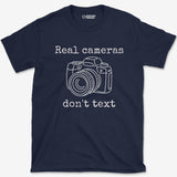T-Shirt Navy / S Real Cameras T-Shirt
