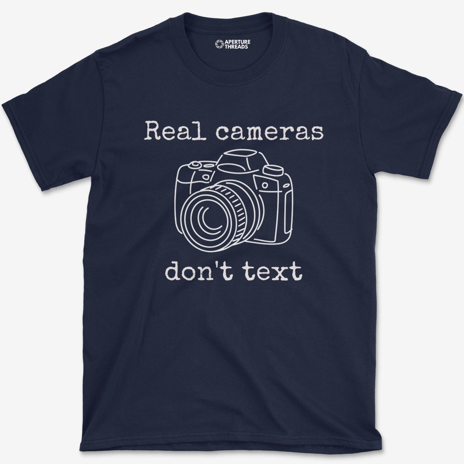 T-Shirt Navy / S Real Cameras T-Shirt