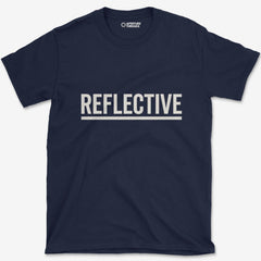 T-Shirt Navy / S Reflective T-Shirt