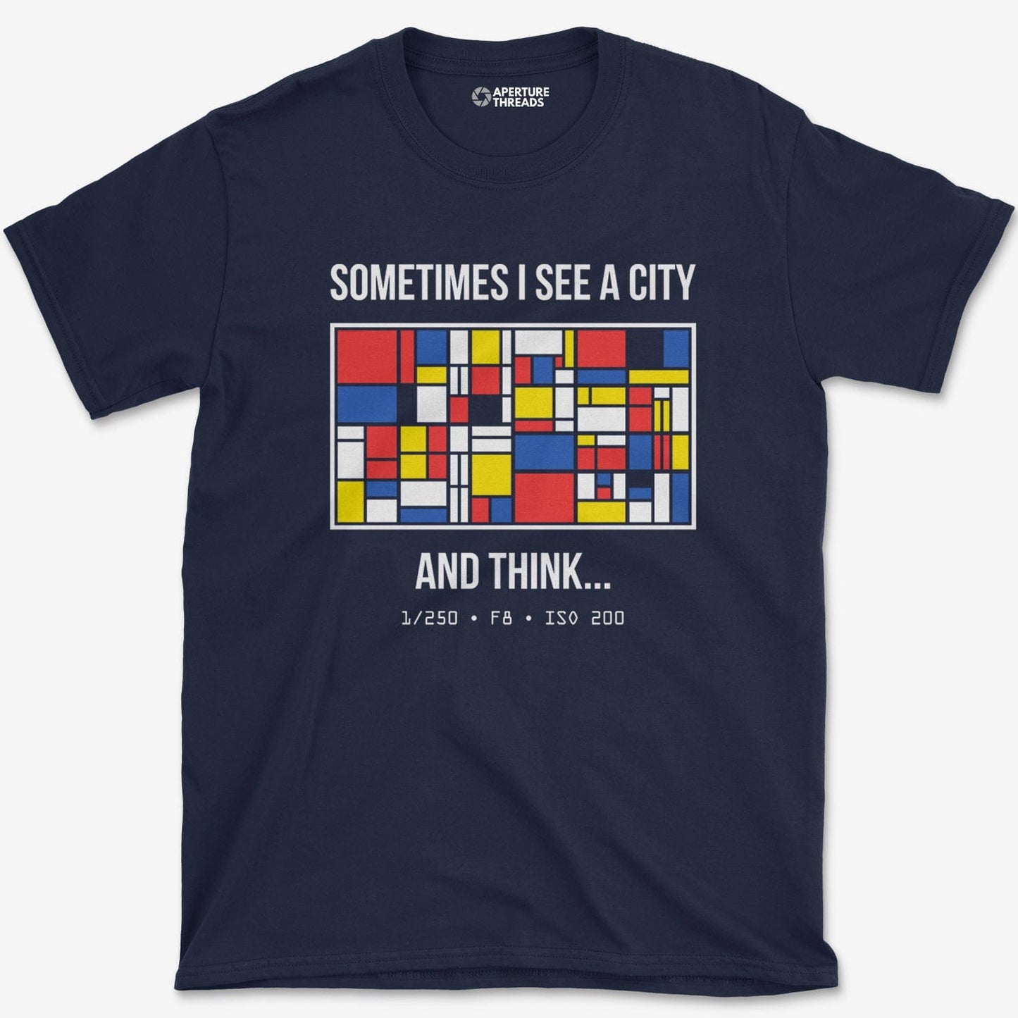 T-Shirt Navy / S See A City T-Shirt
