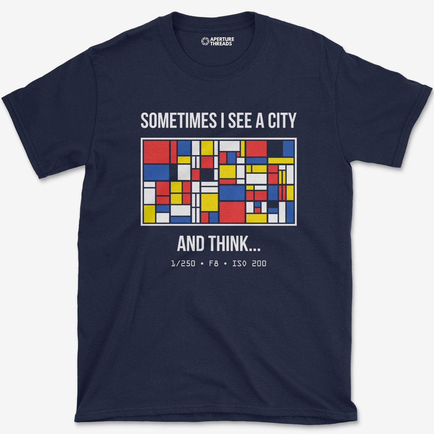T-Shirt Navy / S See A City T-Shirt