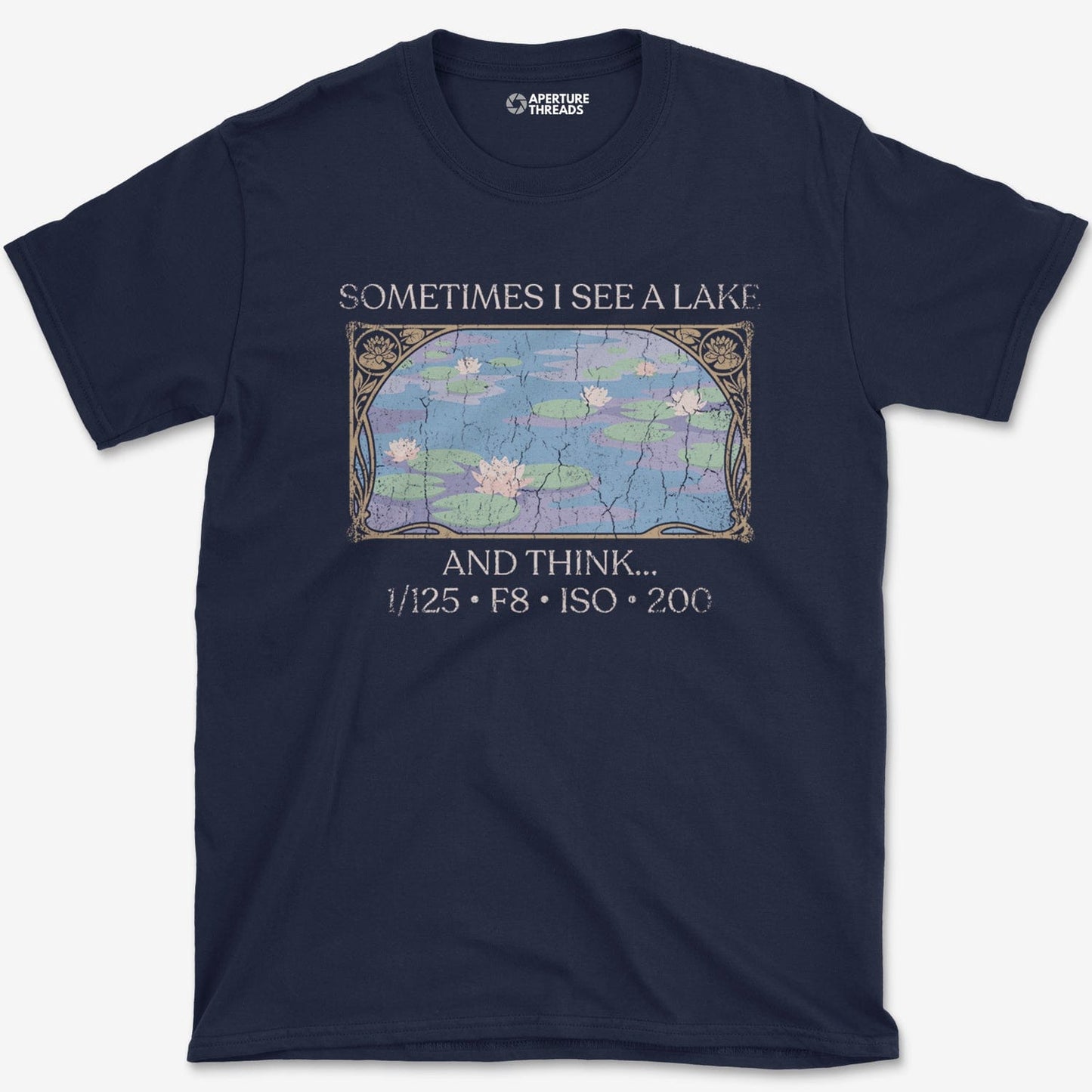 T-Shirt Navy / S See A Lake T-Shirt
