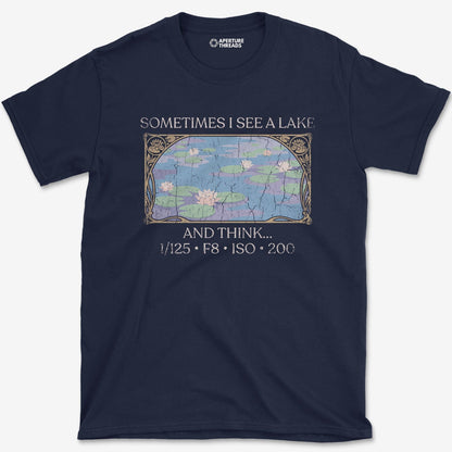 T-Shirt Navy / S See A Lake T-Shirt