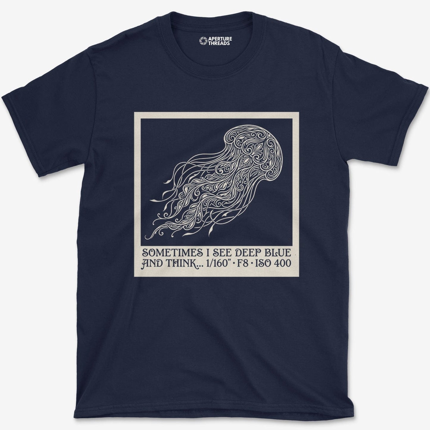 T-Shirt Navy / S See Deep Blue T-Shirt