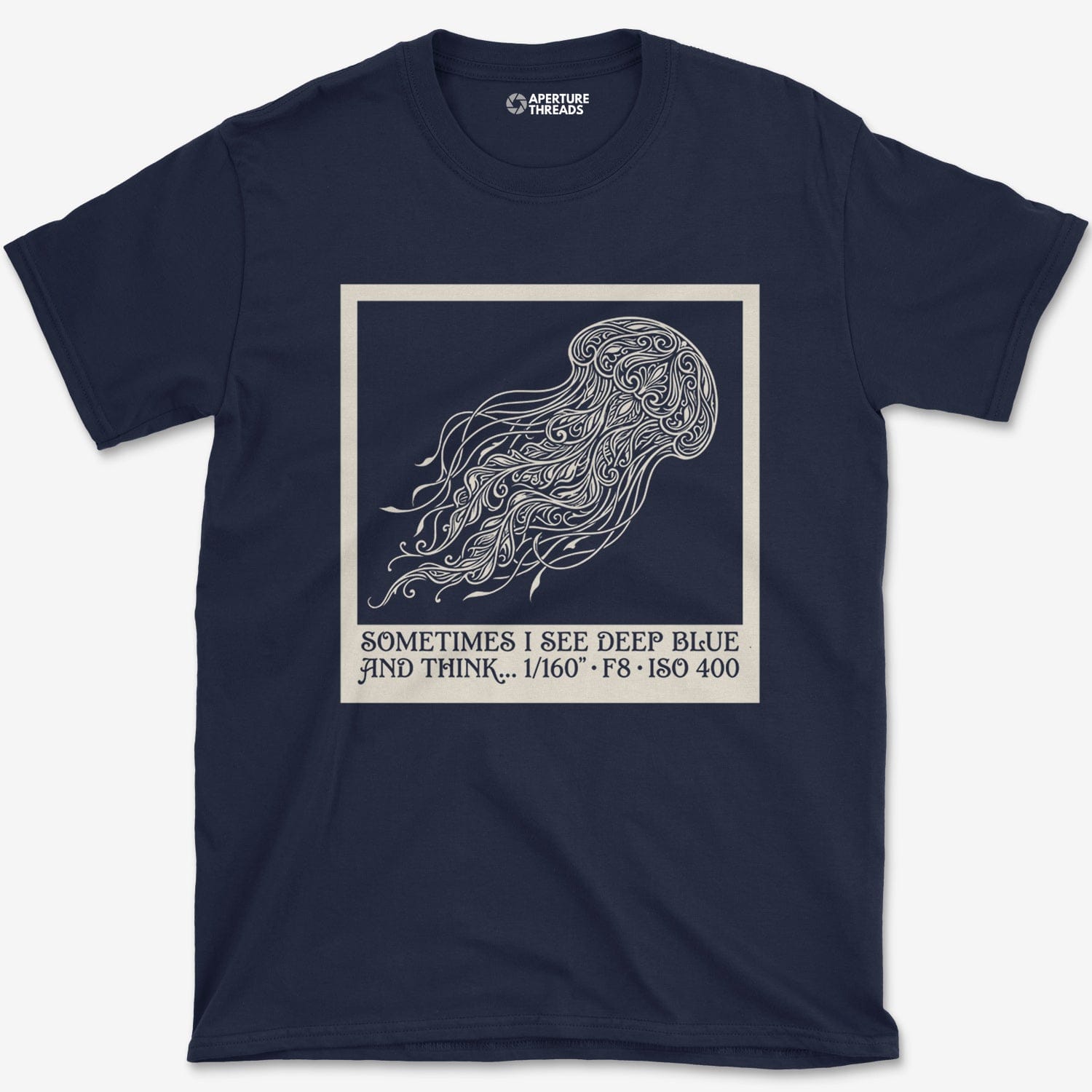 T-Shirt Navy / S See Deep Blue T-Shirt