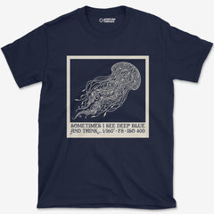 T-Shirt Navy / S See Deep Blue T-Shirt