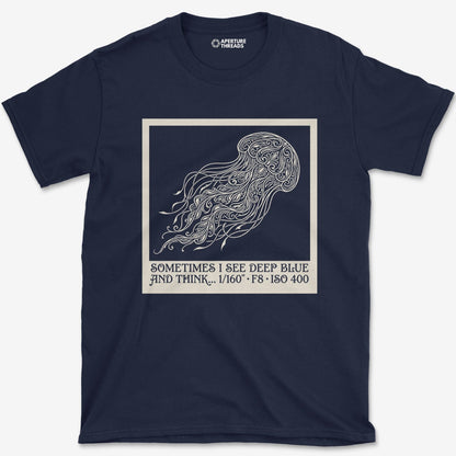 T-Shirt Navy / S See Deep Blue T-Shirt