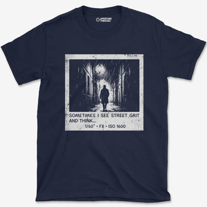 T-Shirt Navy / S See Grit T-Shirt