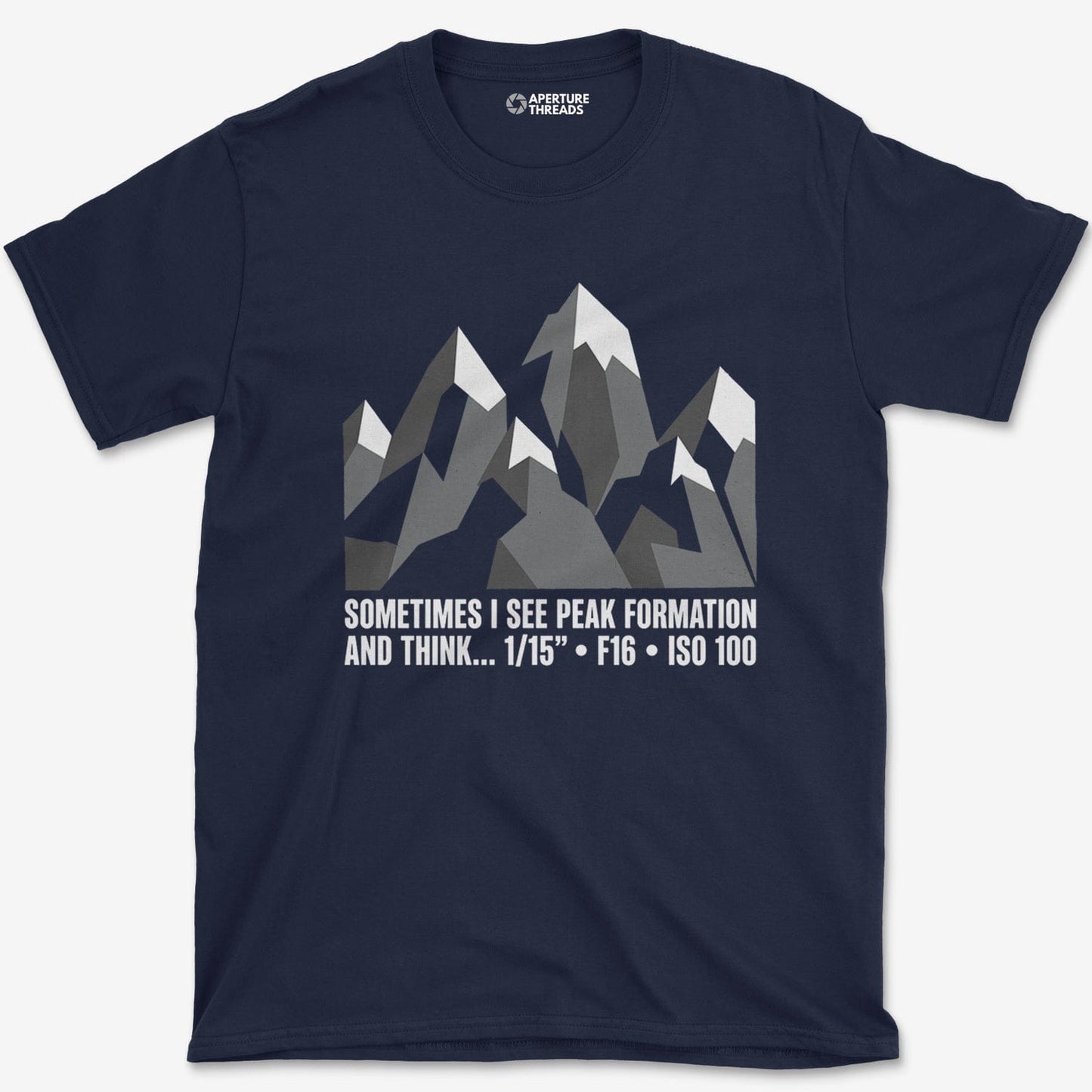 T-Shirt Navy / S See Peaks T-Shirt