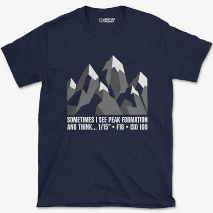 T-Shirt Navy / S See Peaks T-Shirt