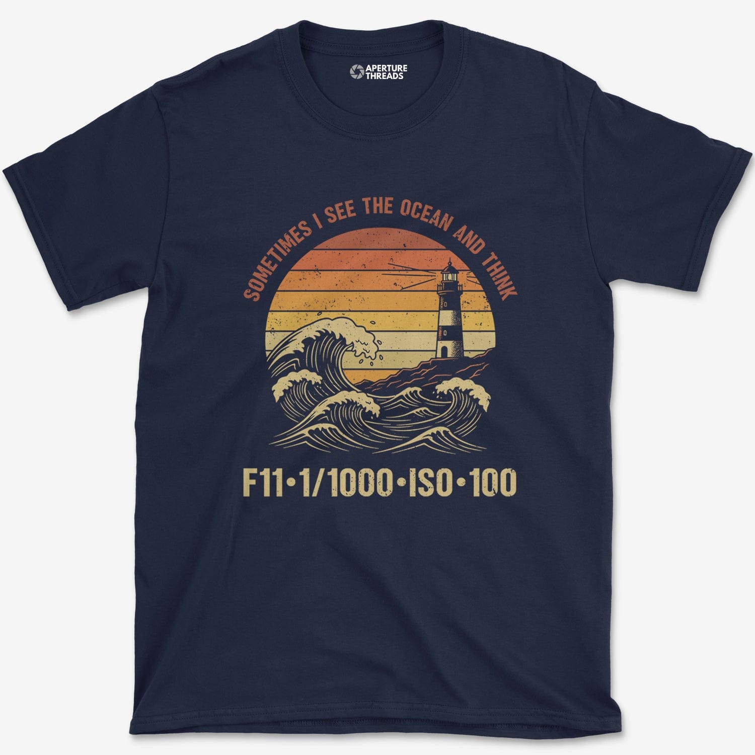 T-Shirt Navy / S See The Ocean T-Shirt