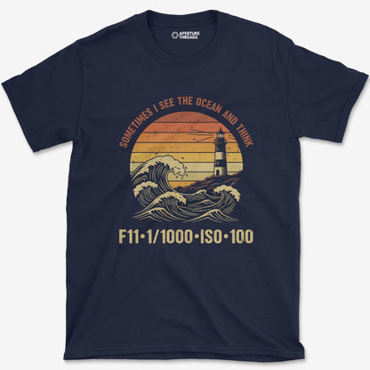 T-Shirt Navy / S See The Ocean T-Shirt