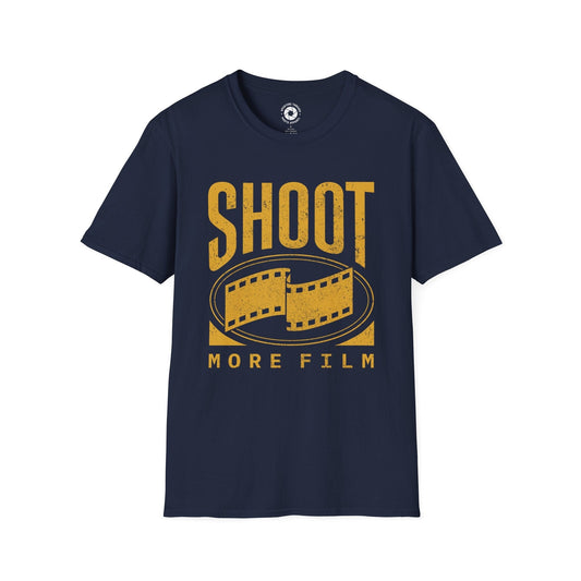 T-Shirt Navy / S Shoot More Film T-Shirt