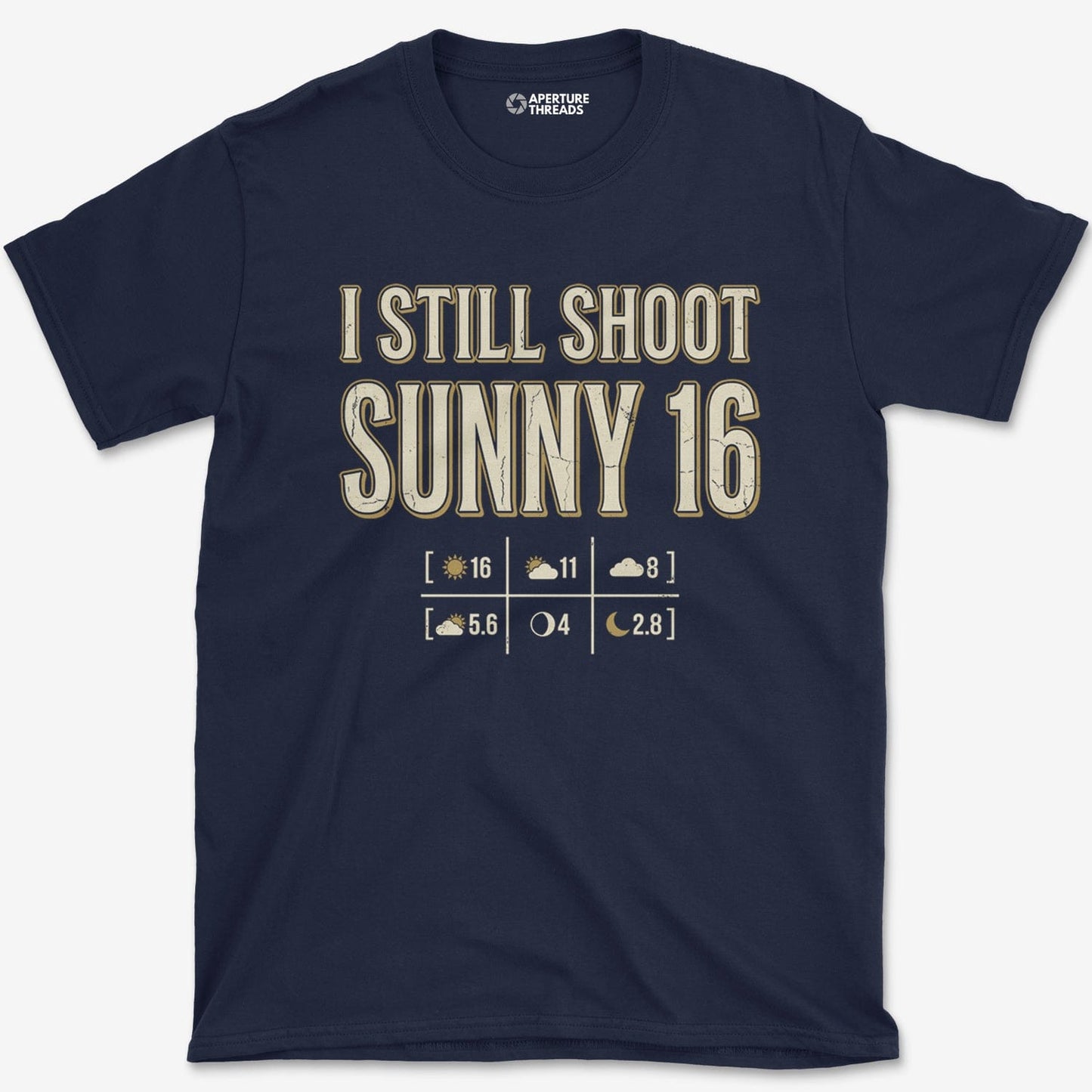 T-Shirt Navy / S Shoot Sunny 16 T-Shirt