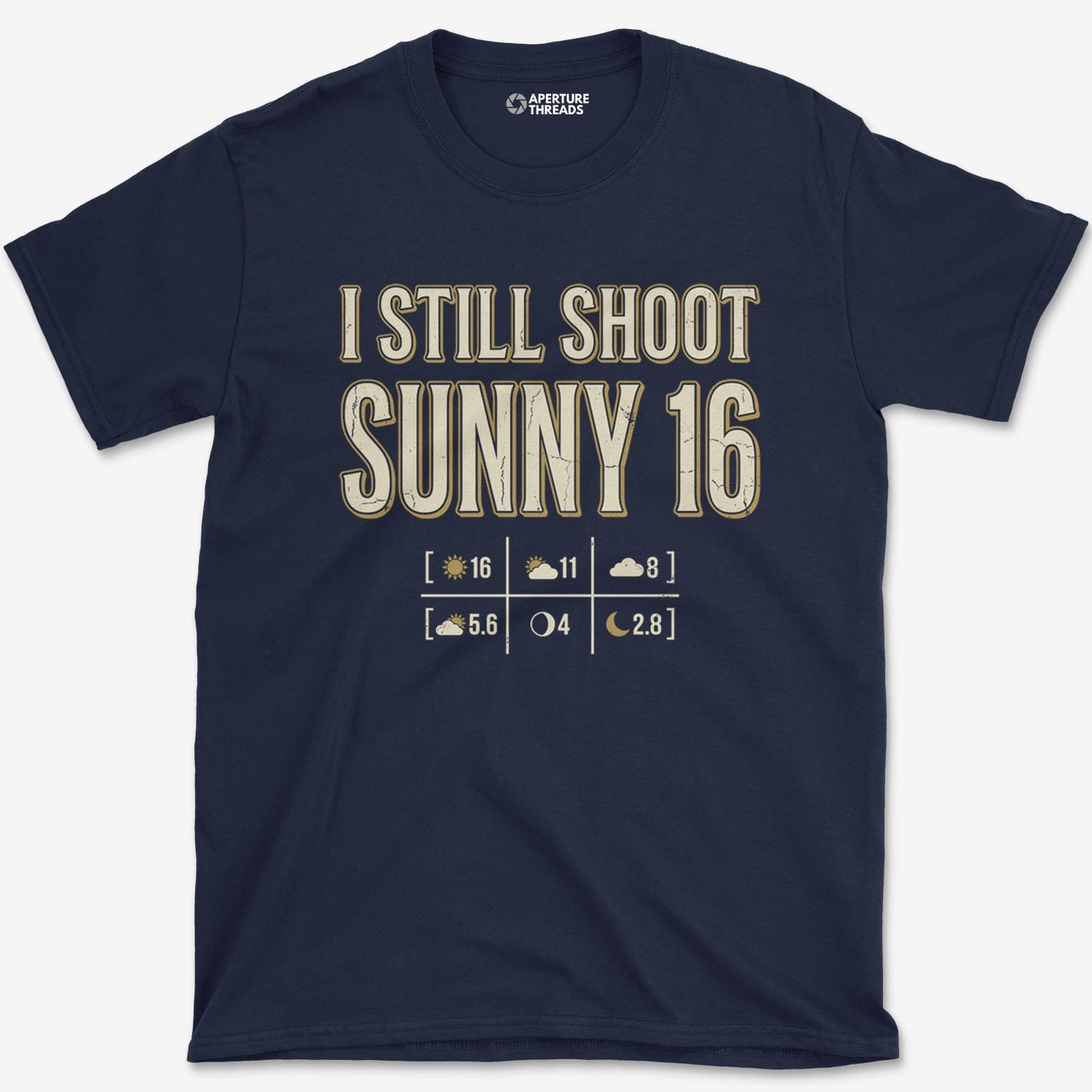 T-Shirt Navy / S Shoot Sunny 16 T-Shirt