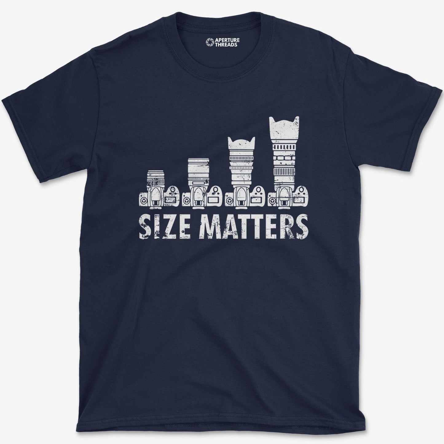 T-Shirt Navy / S Size Matters T-Shirt