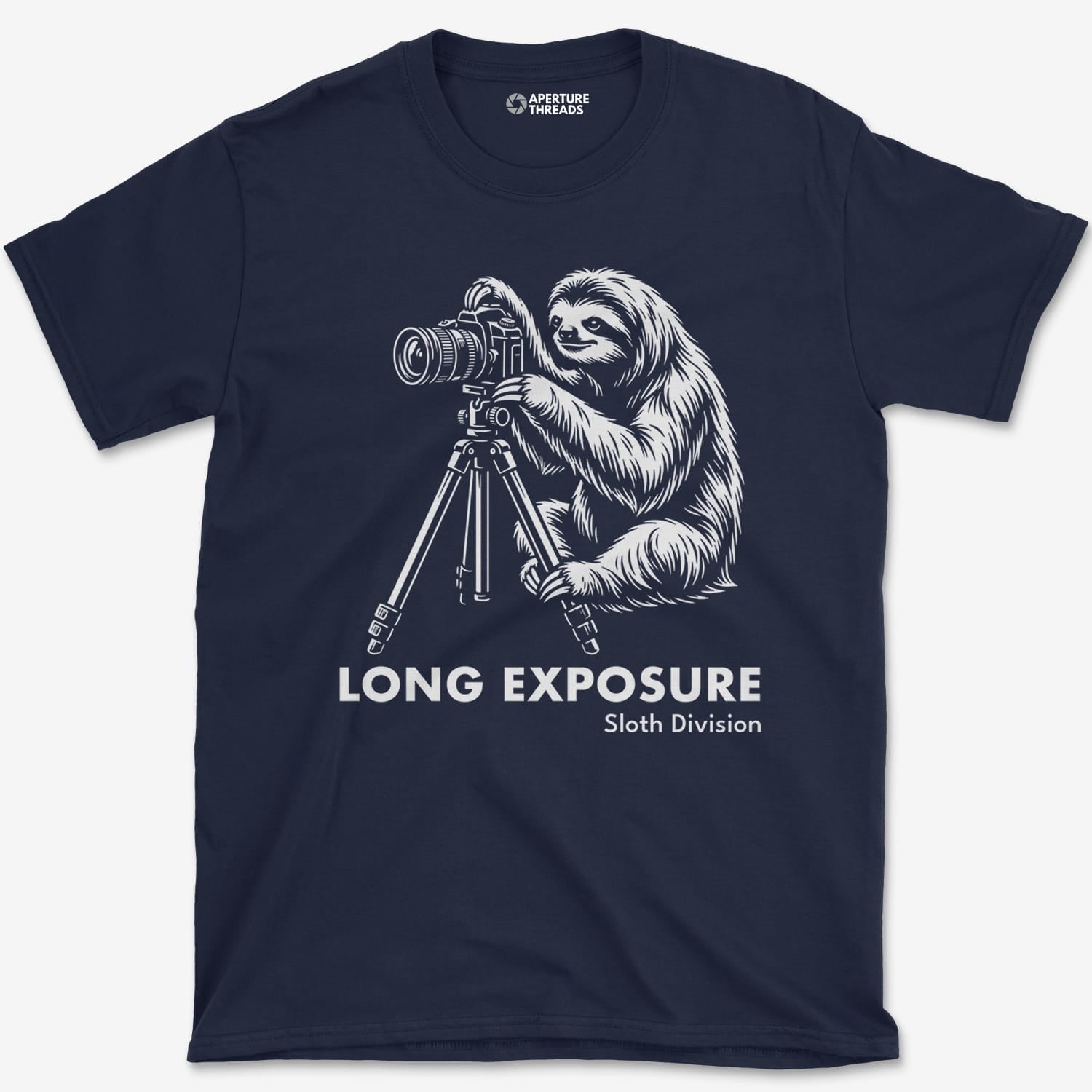 T-Shirt Navy / S Sloth Exposure T-Shirt