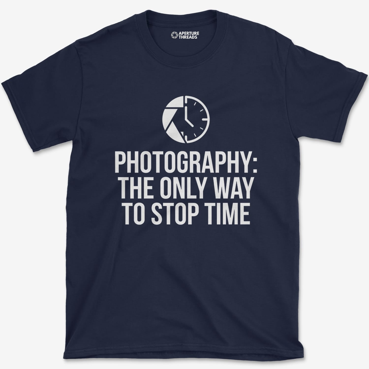 T-Shirt Navy / S Stop Time T-Shirt