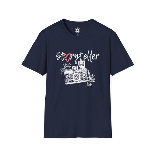 T-Shirt Navy / S Storyteller Heart T-Shirt