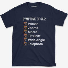 T-Shirt Navy / S Symptoms Of Gas T-Shirt