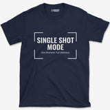 T-Shirt Navy / S The Single Shot T-Shirt