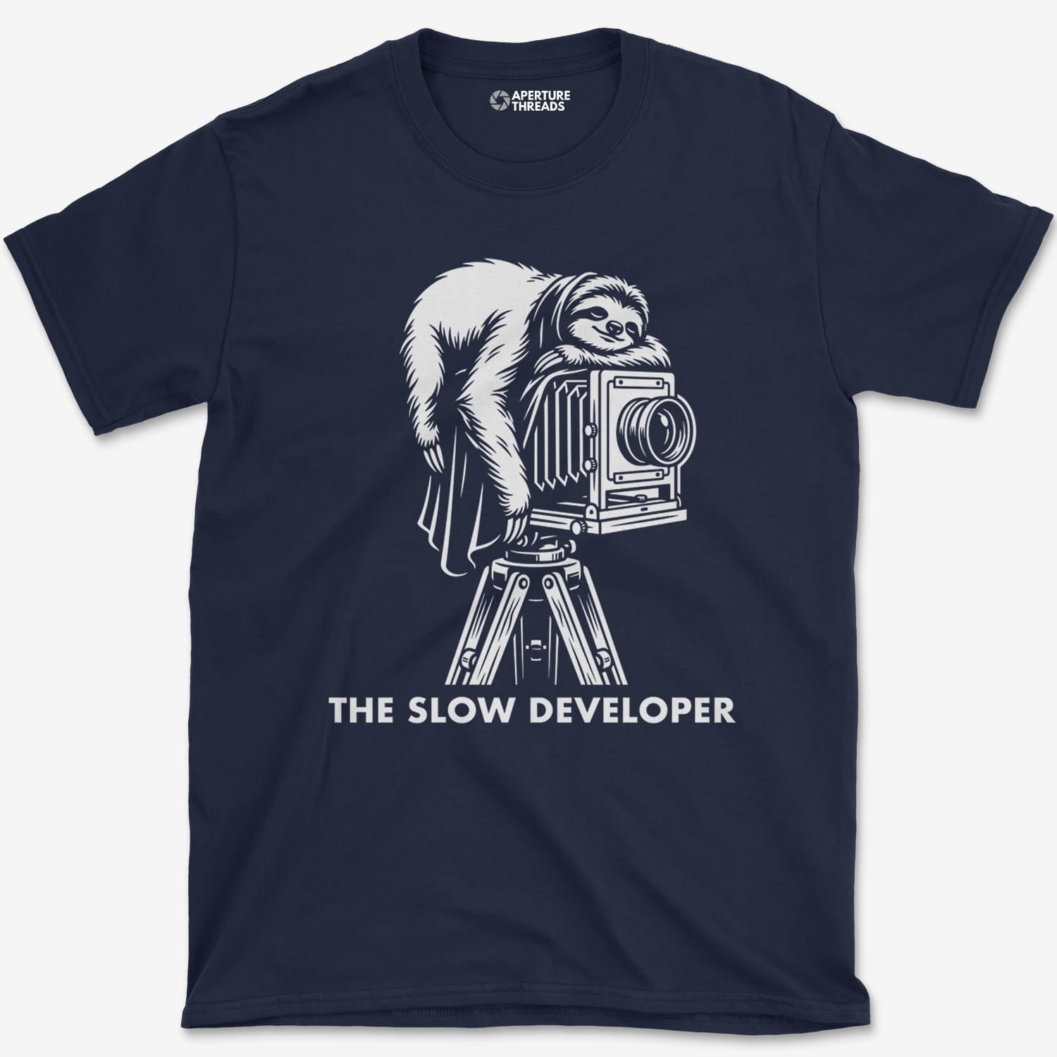 T-Shirt Navy / S The Sloth Developer T-Shirt