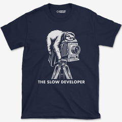 T-Shirt Navy / S The Sloth Developer T-Shirt