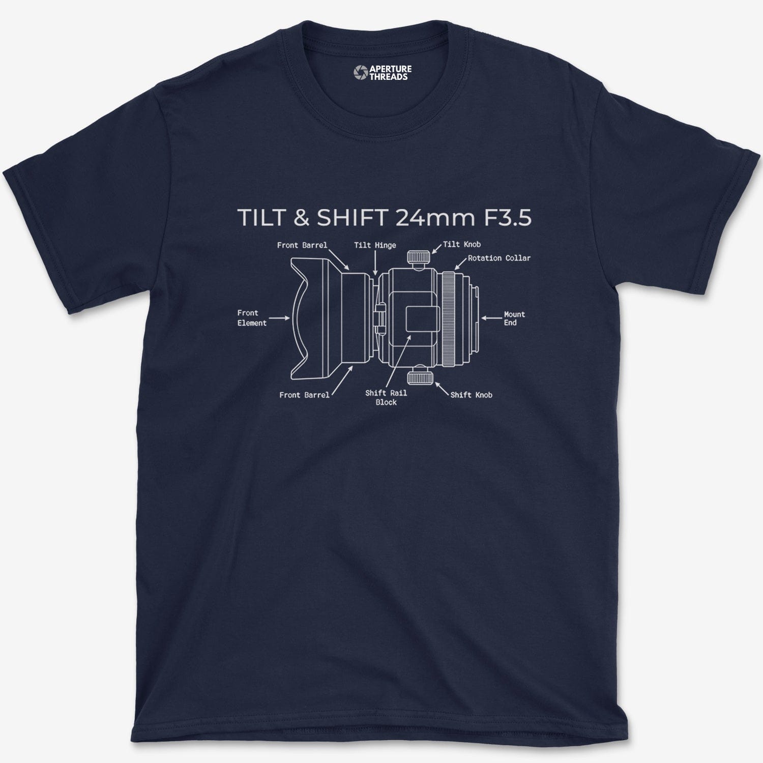 T-Shirt Navy / S Tilt-Shift 24 BP T-Shirt