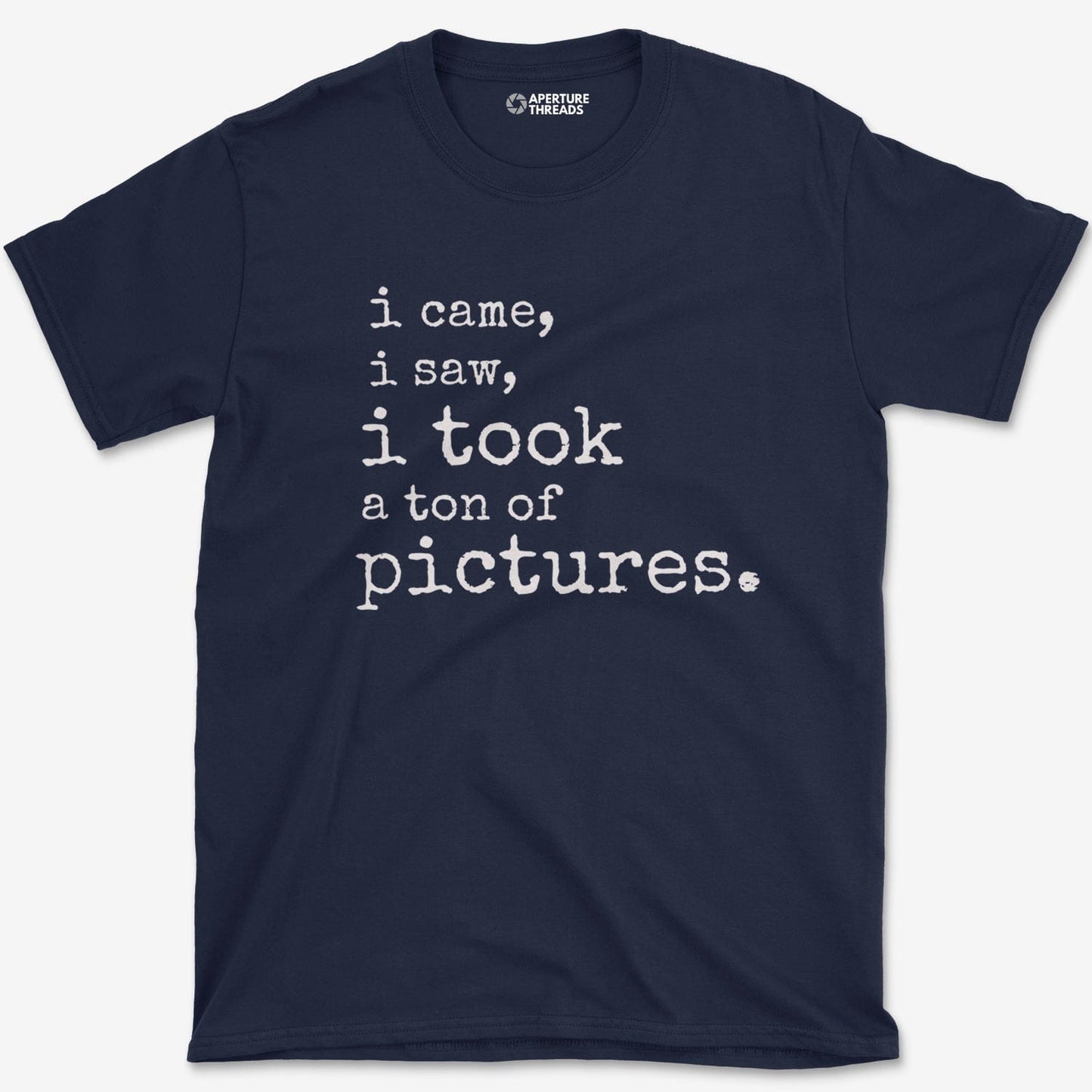 T-Shirt Navy / S Ton Of Pictures T-shirt
