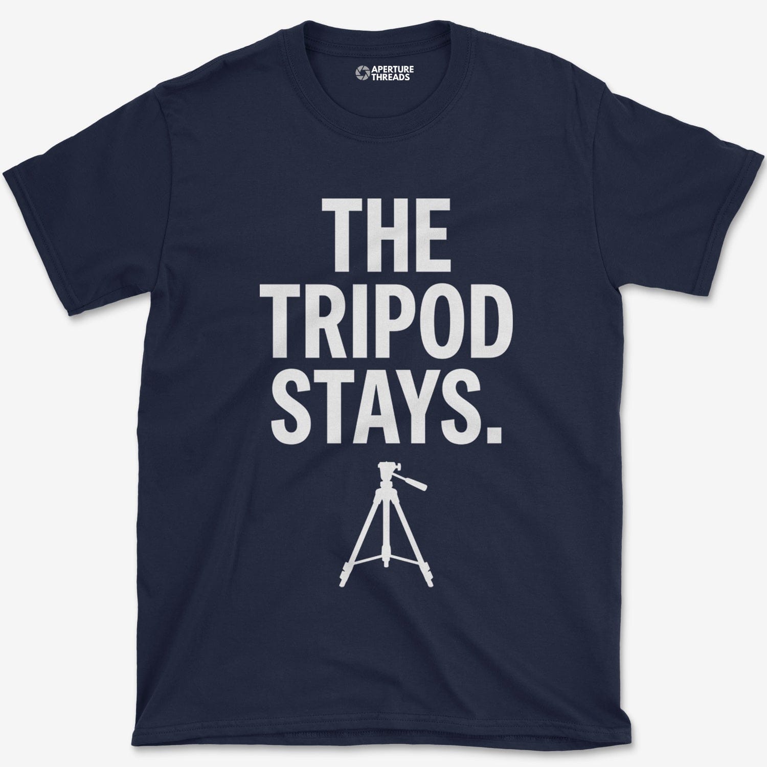 T-Shirt Navy / S Tripod Stays T-Shirt