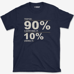 T-Shirt Navy / S Tripod T-Shirt
