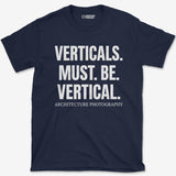 T-Shirt Navy / S Verticals T-Shirt