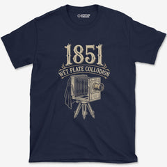 T-Shirt Navy / S Wet Plate Collodion T-Shirt