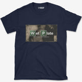 T-Shirt Navy / S Wet Plate T-Shirt